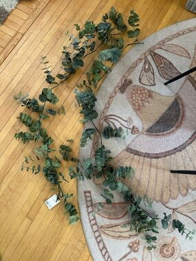 2 Hearth & Hand Faux Eucalyptus Garlands